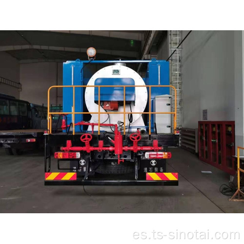 Camión de aceite caliente chino conveniente para el campo petrolífero